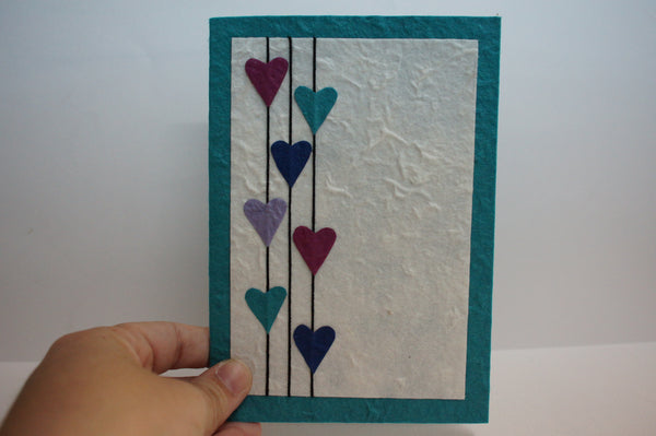 Turquoise Hearts (429)
