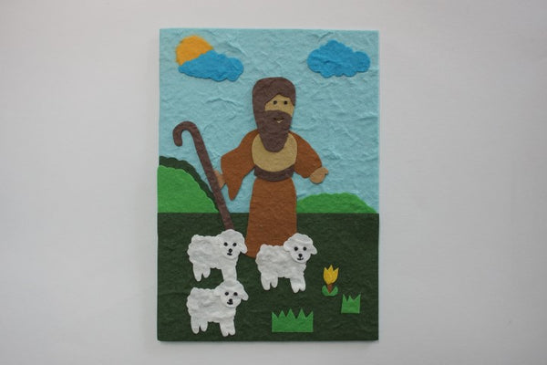 Shepherd and Sheep (606)