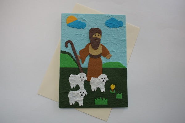 Shepherd and Sheep (606)