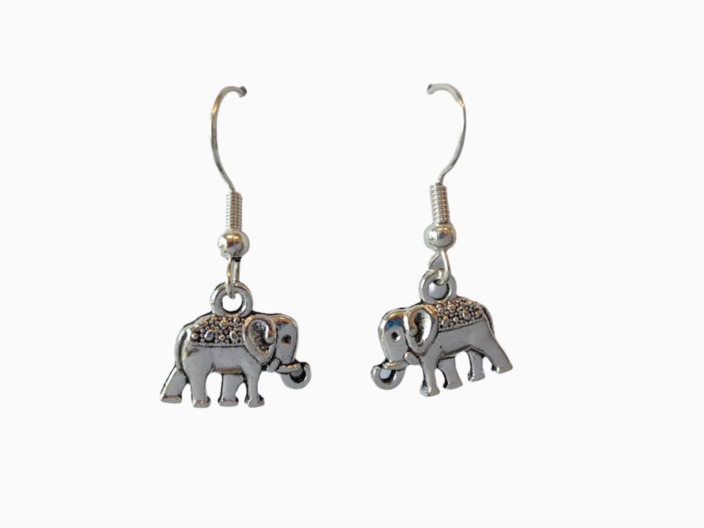 Thai Elephant Earrings