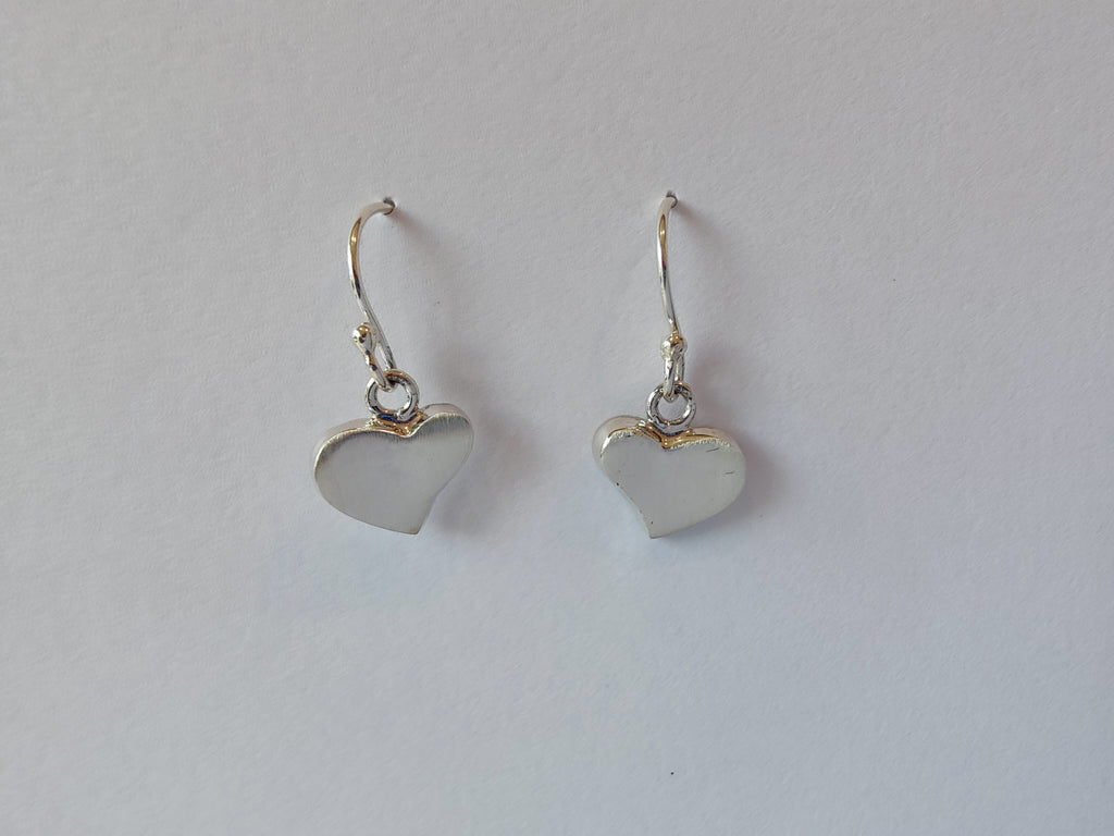 Heart Earrings - 925 Sterling Silver