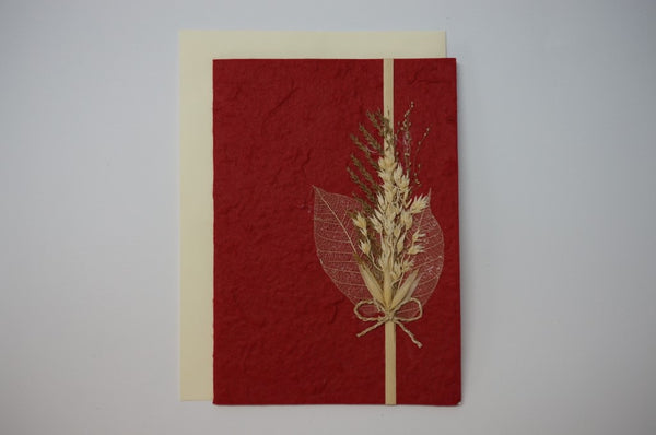Two Leaves and Wheat Envelope
