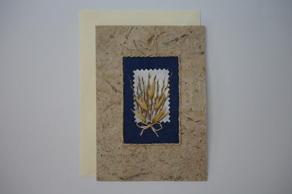 Wheat Flower Bouquet Envelope
