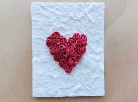 Mini Card: Heart Wreath (900)