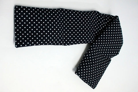 Heat Pack Long (Black with White Dots)