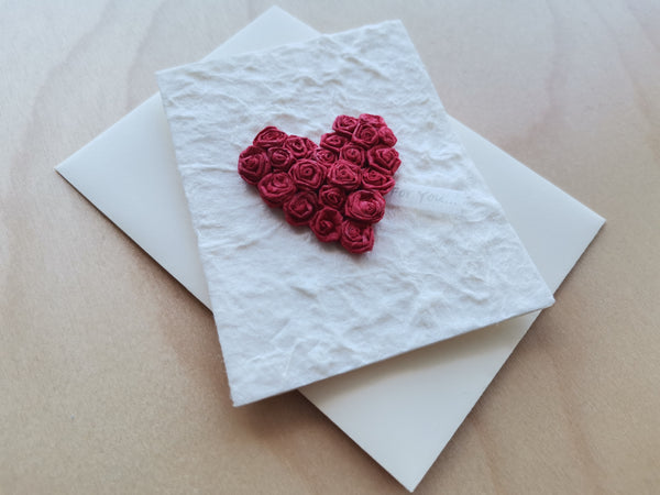 Mini Card: Heart Wreath (900)