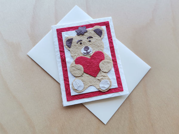 Mini Card: Teddy Bear (915)