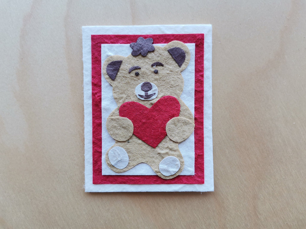Mini Card: Teddy Bear (915)