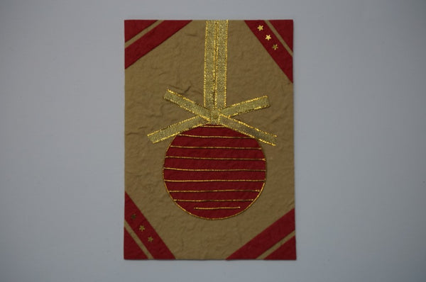 Ball with Golden Bow Standard