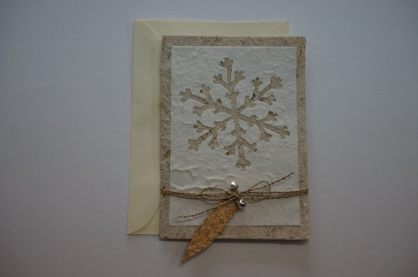 Snowflake and Bells Envelope