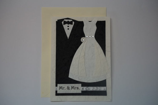 Wedding Dress Mr. & Mrs. Envelope