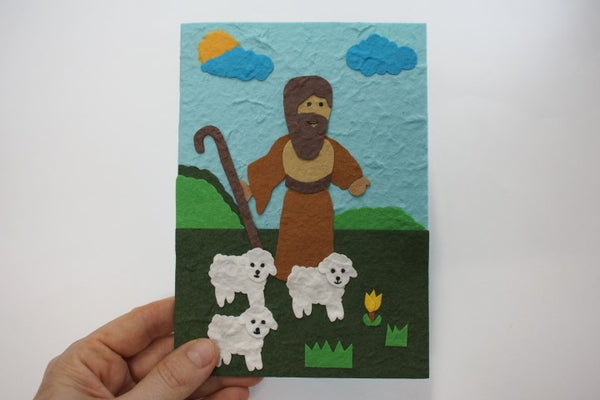 Shepherd and Sheep (606)